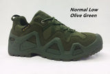Men's Military Boot Combat Shoes Tactical Army Work Safety Hiking MartLion low green 39 