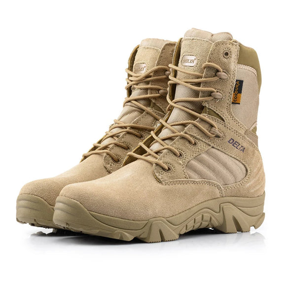  Winter Men's Boots Special Forces Combat High Boots Outdoor Sport Climb Mountains Cross Country Shoes Army Tactical MartLion - Mart Lion