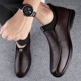 Mid-top Genuine leather Men's shoes Keep Warm Dress Winter With Fur Elegant Sapato Social Masculino Mart Lion   