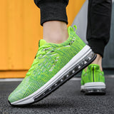 Air Cushion Running Shoes Men's Mesh Sneakers Athletic Sports Jogging Walking Outdoor Gym Training Footwear Mart Lion   