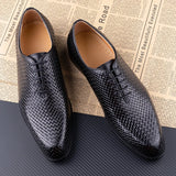 Men Dress Shoes  Formal Office Oxford Wedding Party Matches Suit De  Grade  Leather  Man shoes MartLion   