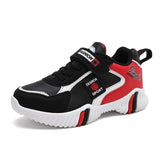 Kids Running Shoes Boys Spring Leather Casual Walking Sneakers Children Breathable Comfort Sport Outdoor Mart Lion P585 red 28 CN