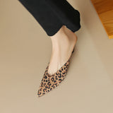 Summer Outside Women Slippers Shoes Point Toe Concise Modern Chunky Heel Mules Solid MartLion   