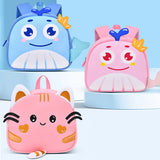 Cartoon Whale School Bags for Kids Light Weight Kindergarten Girls Kawaii Backpacks Toddler Boys Back Pack Mochilas Escolares MartLion   