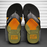 Men's Flip Flops Outdoor Slippers Home Trendy Casual Beach Shoes Water Summer Sandals Zapatillas Hombre Mart Lion juhuang 39 