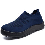 Men's Sneakers Lightweight Shoes Casual Sports Zapatillas Hombre Slip On Loafers MartLion Blue(AE存量)**** 36 