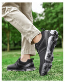 Shoes Spikes Luxury Golf Sneakers Men's Golfers Footwears Outdoor Walking Footwears MartLion   