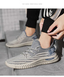 Casual Shoes Men's Outdoor Trendy Sneakers Anti-slip Running Breathable Mesh MartLion   