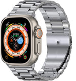 Metal Strap For Apple Watch Ultra 49mm 8 7 45mm 41mm Stainless steel smart watch bracelet Band iWatch 6 5 4 3 SE 44mm 42mm 40mm MartLion   