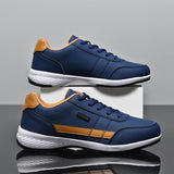 Leather Men's Shoes Breathable Sneakers Casual Walking Leisure Lightweight Tenis Masculino Zapatillas Hombre Mart Lion   