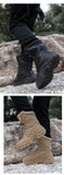 Winter Boot Men's Waterproof Ankle Boots Men Thick Plus Warm Large Snow Hiking Boots Outdoor Cotton Shoes Sneakers MartLion