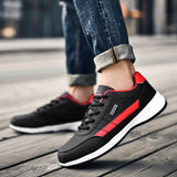 Leather Men's Shoes Breathable Sneakers Casual Walking Leisure Lightweight Tenis Masculino Zapatillas Hombre Mart Lion   