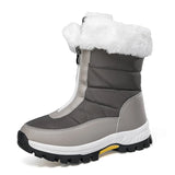 Shoes Men's Tactical Military Combat Boots Outdoor Hiking Winter Non-slip Men's Desert MartLion GRAY 36 