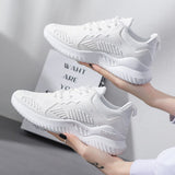 Spring and Summer Sports Women's Shoes Air Mesh Casual Running Versatile Sneaker Zapatos De Mujer Mart Lion net 4 35 