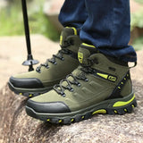  Spring Men Hiking Shoes Breathable Trekking Shoes Mountain Climbing Sneakers Trail Jogging Outdoor Waterproof MartLion - Mart Lion