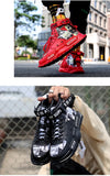 Men's Shoes Sneakers Platform Breathable Lightweight Red Basket Homme Mandarin Duck Luxury Brand Summer MartLion   