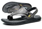 Men's Sandals Summer Soft soled Anti slip Beach Shoes flip-flops Casual Outwear MartLion   