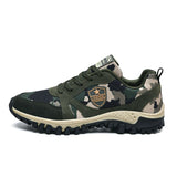 Hiking Shoes Woman Sneakers Men's Sports Unisex Canvas Camouflage Field Female Footwear Couples Running Walking Mart Lion Army Green 36 