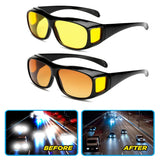  Car Night Vision Driving Glasses Anti-Glare Motorcycle Bicycle Driver Goggles UV Protection Sunglasses Eyewear Car Accessries MartLion - Mart Lion