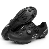 Unisex Cycling Shoes Mtb Road Bike Men's Sneakers Bike Cleat Non-slip Mountain Bicycle Spd Sapatilha Tenis De Ciclismo Mart Lion 2021-Black-MTB 38 