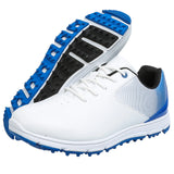 Men's Golf Shoes Wears Outdoor Luxury Walking Anti Slip Walking Sneakers MartLion BaiLan 7 