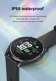 Round Smart Watch Men's Woman Heart Rate Blood Pressure Oxygen Temperature Monitor Smartwatch IP68 Waterproof Sport Fitness Watch MartLion   