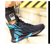 Man Safety Boots High top Safety Shoes Men Women Steel Toe Work Shoes Men Anti-smash Indestructible Construction Boots Winter MartLion