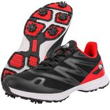 Men's Golf Shoes Waterproof Golf Sneakers Outdoor Golfing Spikes Shoes Jogging Walking Mart Lion Hui-2 8.5 
