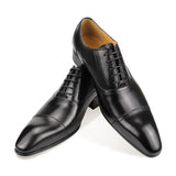 Men's Leather Shoes Factory Made Designer Dress Wedding Party Monk Luxury Genuine Zapatos MartLion black 39 