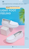 Women Flat Shoes Summer Tendon Bottom Women Loafers Lightweight Slip on White Casual Sports Shoes Hollow MartLion