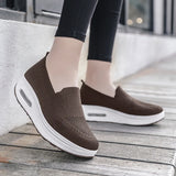 Sneakers Women's Sports Shoes Mesh Breathable Platform Tennis Casual Slip-On Ladies Walking Vulcanized Shoes Zapatillas Mujer MartLion   