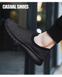  Shoes Men's Loafers Light Walking Breathable Summer Casual Sneakers Zapatillas Hombre Mart Lion - Mart Lion