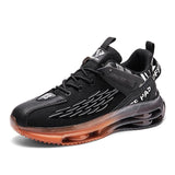 Fujeak Men's Shoes Running Sneakers Mesh Breathable Cushioning Basketball Footwear Outdoor Jogging Sports Mart Lion 575 black 39 