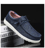 Men leisure sports shoes summer breathable light outdoor canvas shoes MartLion   