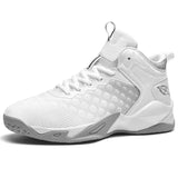 Men's basketball shoes couple breathable outdoor sports women's basketball summer MartLion white 39 