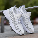 Men's Shoes Summer Breathable Sports Dad Running Tide Flying Mesh Casual Mesh Tide Mart Lion   