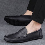 Super Soft Men&'s Moccasins Slip Loafers Flats Casual Footwear Microfiber Leather Shoes Mart Lion   