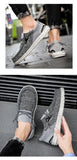Flat Men's Canvas Shoes Light Loafers Breathable Boat Casual mocassin homme MartLion   