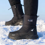 Men's Winter Boots Winter Shoes Snow waterproof non-slip thick fur warm unisex Women Winter degrees MartLion   