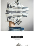 Original Men's Casual Sneakers Breathable Platform Lace-up Flat Zapatillas De Hombre MartLion   