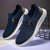 Classic Casual Men's Sneakers Slip-On Loafers Moccasins Office Work Flats Trend Driving MartLion   