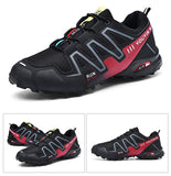 Hiking Shoes Men's Mesh Breathable Hiking Travel Outdoor Woodland Cross-Country Mountain Cycling Sports Mart Lion   