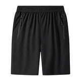 Gym Shorts Men's pants sports cotton 5 Inch Quick Dry With Liner Training Running Short 2 in 1 Gym MartLion K6858-Black M Pack of 1
