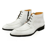 Martin Boots Men's All-match British Shoes Ankle Men's Casual Tooling Trendy Motorcycle Trend Style MartLion white 39 