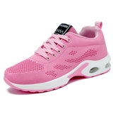 Women Running Shoes Breathable Casual Outdoor Light Weight Sports Casual Walking Sneakers MartLion pink2 39 