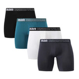 Men's Boxer Shorts Mid Waist Panty Underwear Seamless Bamboo Fiber Boxers Open Crotch Panties MartLion   