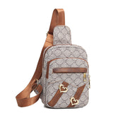 Women Bag Chest Ladies Travel Purse Phone Pouch Pocket Shoulder Pack Casual Messenger Designer Crossbody Mart Lion   
