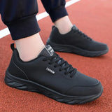 Casual Shoes Men Waterproof Leather Sneakers Outdoor Sport Shoes MartLion   