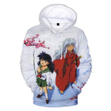  Anime Inuyasha 3D Print Hoodie Sweatshirts Men's Women's Kids Autumn Winter Harajuku Streetwear Casual Hoodies Mart Lion - Mart Lion