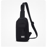 Fengdong sports chest bag for women small shoulder bag casual cross body bag woman mini outdoor sports backpack mobile phone bag Mart Lion   